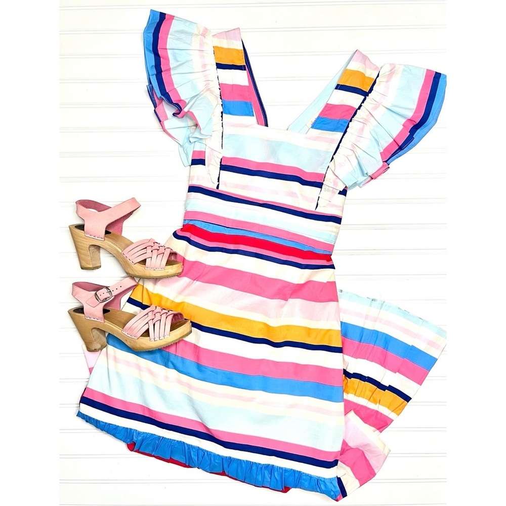 Plenty by Tracy Reece Striped Sundress | size M